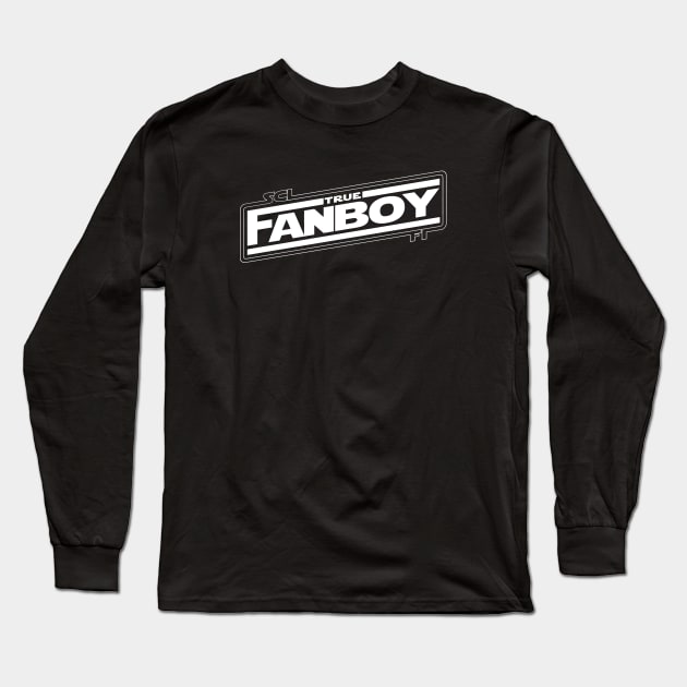 SCI-FI FANBOY Long Sleeve T-Shirt by KERZILLA